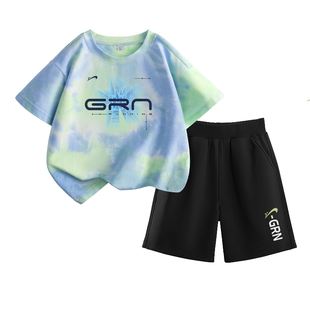 贵人鸟童装男童夏装套装2026新款儿童夏季薄短袖t恤男孩纯棉衣服