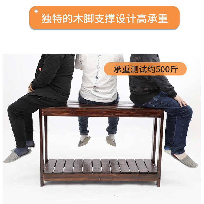 阳台置物架落地花架层架室内简约花架子实木盆栽架子墙角花架多层