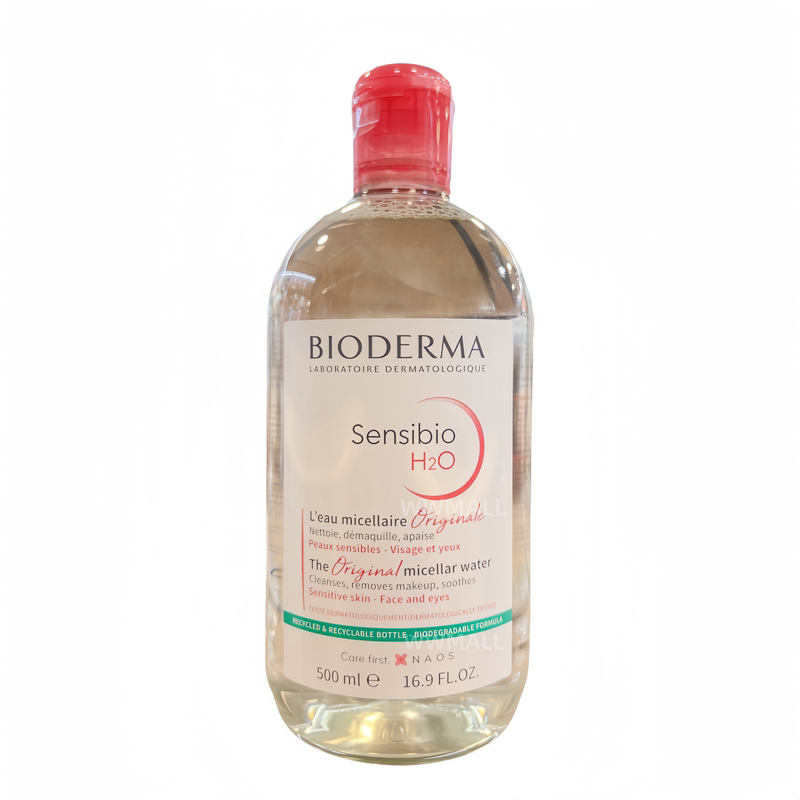 Bioderma 深层洁面乳液500ml红盖面部护理干湿速效面部清洁卸妆版