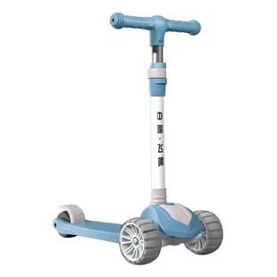 飞鸽滑板车儿童1-3一6一12岁以上小孩踏板折叠款男孩女宝宝滑溜车