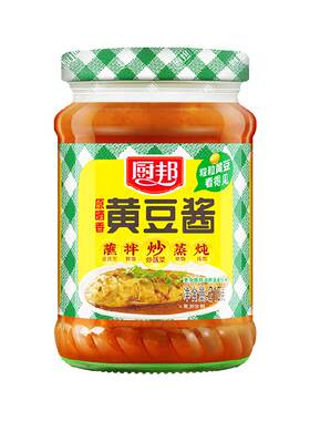 厨邦原晒香黄豆酱咸甜适口210g