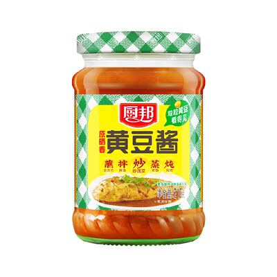 厨邦原晒香黄豆酱咸甜适口210g