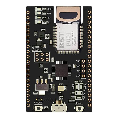 安信可UWB室内定位模块近距离10cm高精度测距NodeMCU-BU01开发板