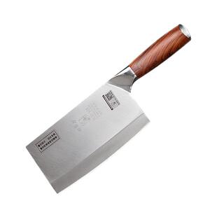 龙水邓家刀官方正品锻打9cr18mov家用超薄夹钢菜刀切片刀锋利9080