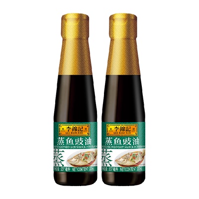 李锦记蒸鱼豉油207ml×2瓶