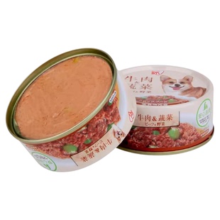 日本爱丽思狗零食爱丽丝狗罐头金毛泰迪训练湿粮牛肉野菜米饭拌饭