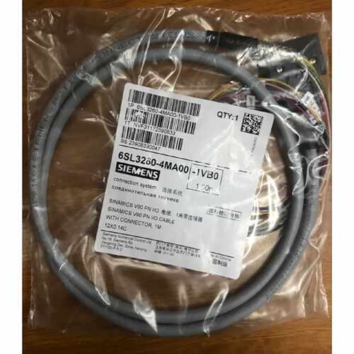议价6SL3260-4MA00-1VB0 V90 I/O电缆20芯MDR连接器6SL32604MA001