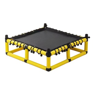 防卡脚宝宝攀爬架蹦床布国产攀爬架可用水管自制弹跳蹦蹦床蹦床网