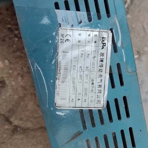 〔议价-可维修〕变频器E1000-0037T3F1B 380V 3.7K 二手均有货