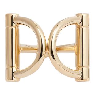 欧美轻奢风D形丝巾扣 316L精钢耐氧化耐磨损多功能饰品方巾丝巾扣