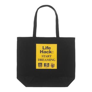DAKYAM(达人)Dreamer Canvas Tote 小众印花帆布加厚拉链手拎包