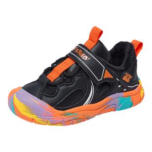 迪士尼童鞋2025新款女童冬季户外防滑轻便软底儿童宝宝休闲运动鞋