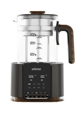 wione煮茶器蒸汽喷淋一键上水