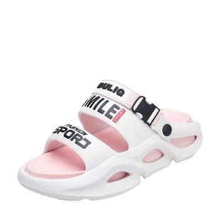凉鞋女夏季时尚外穿防滑踩屎感两用凉拖户外运动软底大码沙滩拖鞋