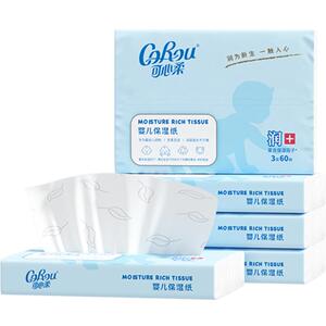 百亿corou乳霜纸婴儿保湿柔纸巾云柔巾鼻子纸宝宝专用便携装