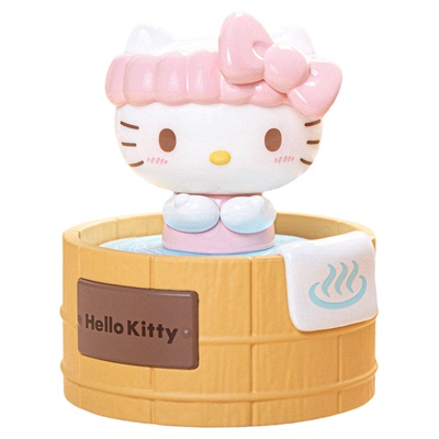 TOPTOY三丽鸥家族转转温泉系列手办盲盒hellokitty桌面摆件礼物女