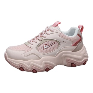 回力女鞋猫爪老爹鞋女款夏季透气网面爆款厚底增高百搭休闲运动鞋