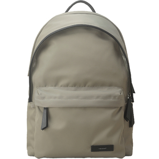 进口防水尼龙配真皮 手工轻奢轻量化户外运动双肩背包通勤电脑包