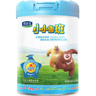 君乐宝4段小小鲁班800g×1罐DHA