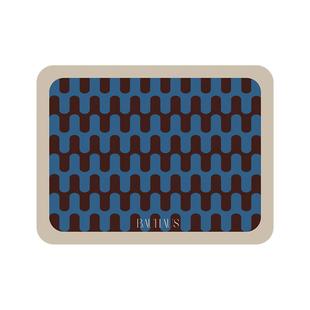 德林中古包豪斯中古风沥水垫隔热垫厨房台面专用吸水垫复古高级感