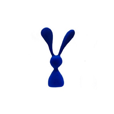 长弯耳兔子克莱因蓝轻奢家居摆件