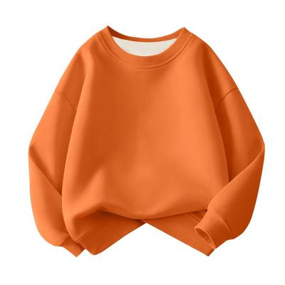 冬季男童女童加绒加厚休闲卫衣