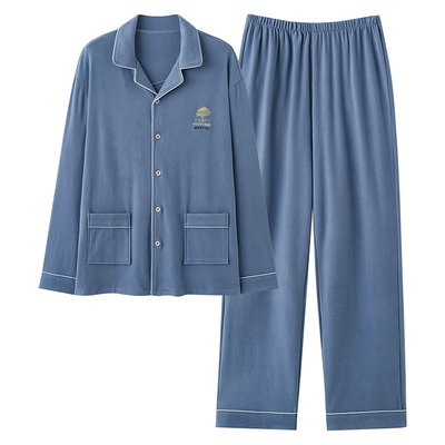 【浪莎】德绒睡衣男加厚保暖套装