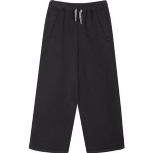 [新款]蓬马大童长裤子棉涤毛圈布25冬装男女儿童pomme de terre