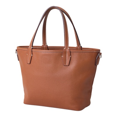 头层牛皮手提小号托特包