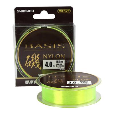 禧玛诺黄色尼龙线耐磨顺滑