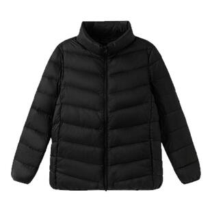 巴拉巴拉排骨羽绒服女高中生秋冬轻薄立领外套2026新款内胆衣服潮