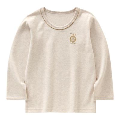 儿童圆领日系长袖秋衣2件装