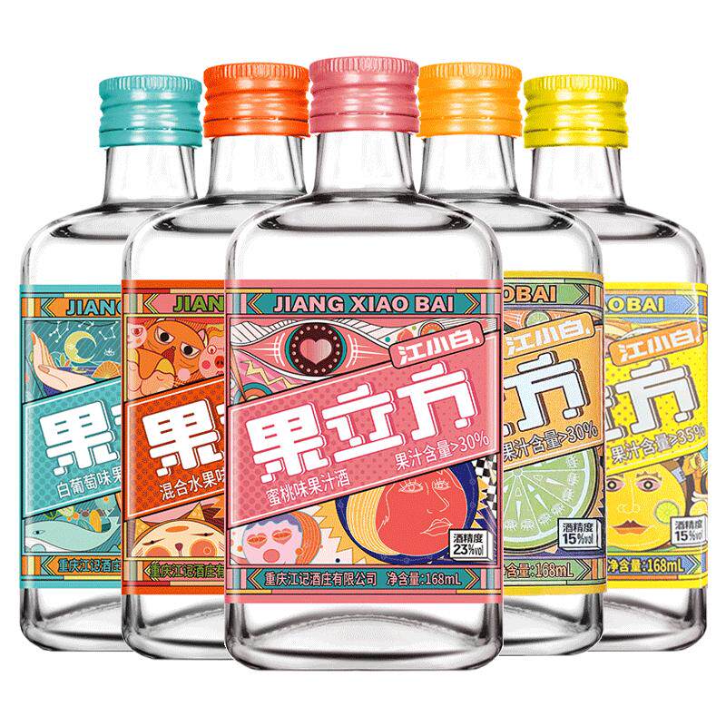 果立方六种口味多种组合