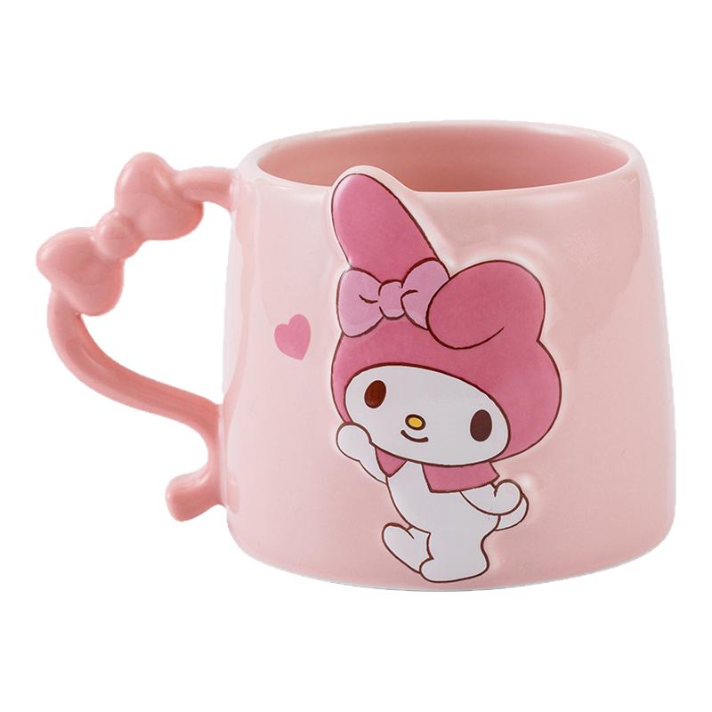 美乐蒂陶瓷杯女生高颜值马克杯