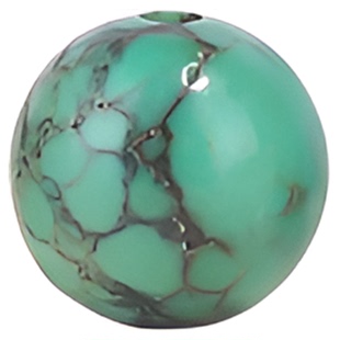 天然原矿绿松石散珠小米珠手工diy文玩星月菩提手链手串隔珠配件