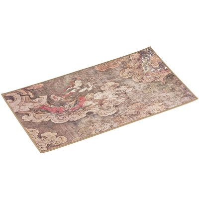 榜盛敦煌飞天古画茶席禅意古朴