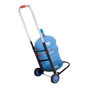 桶装水小推车家用拉货买菜购物搬运车拉水小拉车行李拉杆车手拖车