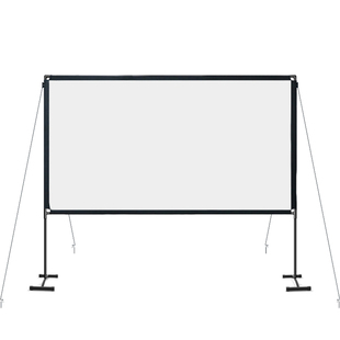 户外投影仪幕布移动流动露天电影露营帐篷车载幕布简易支架幕