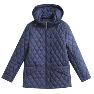 洋气妈妈秋冬装棉服外套2026新款中老年人薄款棉衣女士小棉袄大码