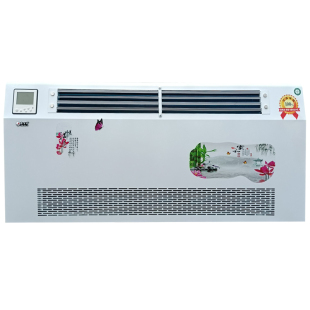 壁挂炉暖气片家用天然气水冷水暖空调风机盘管铜铝复合吹风散热器