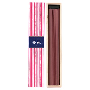 日本香堂吉祥如意系列 线香底座 桂花白桃香沉香檀香家用持久香薰