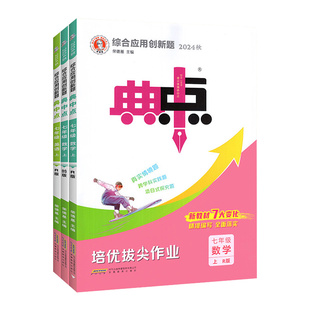 2025版典中点初中七年级八年级九年级上册下册同步练习册语文数学英语物理化学人教版北师大版沪科版华教版