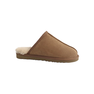 澳洲正品auzlandsheepskin秋冬经典款羊皮毛一体居家毛毛拖鞋