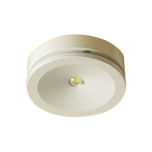 超薄明装展柜灯1W免开孔层板灯酒柜展柜微型柜内粘贴式lLED小筒灯