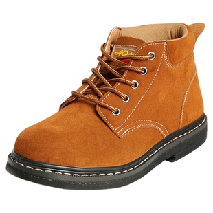 劳保鞋男士防砸防刺电焊工作鞋钢包头钢板耐磨轮胎底透气四季款