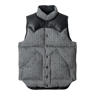 Rocky Mountain 羽绒王牌50周年 拼皮保暖羽绒马甲 秋冬春主力