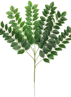 手感幸福墙面装饰婚庆插花榕树叶