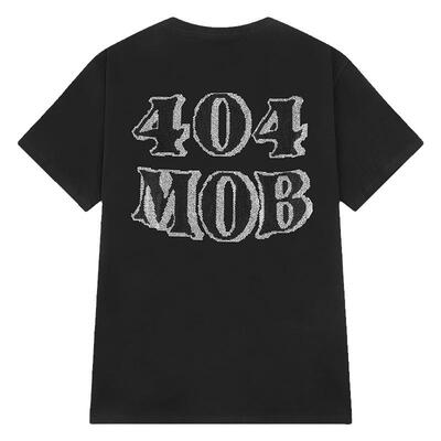 404MOBins潮流超火烫钻水钻T恤