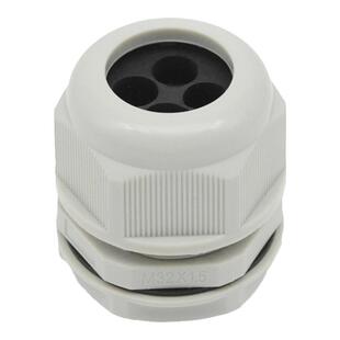 尼龙多孔电缆防水接头2孔3孔4孔5孔6孔10孔格兰头M多芯塑料填料函