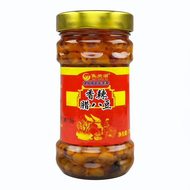 焦岗湖香辣腊八豆纳豆闷酱豆子